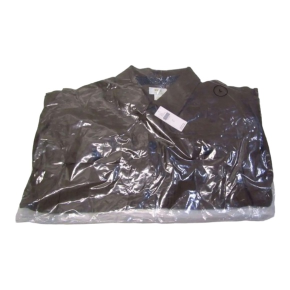 NWT MAEVE Anthropologie Flounced Utility Shirt Jacket Olive Green Medium - Picture 12 of 15